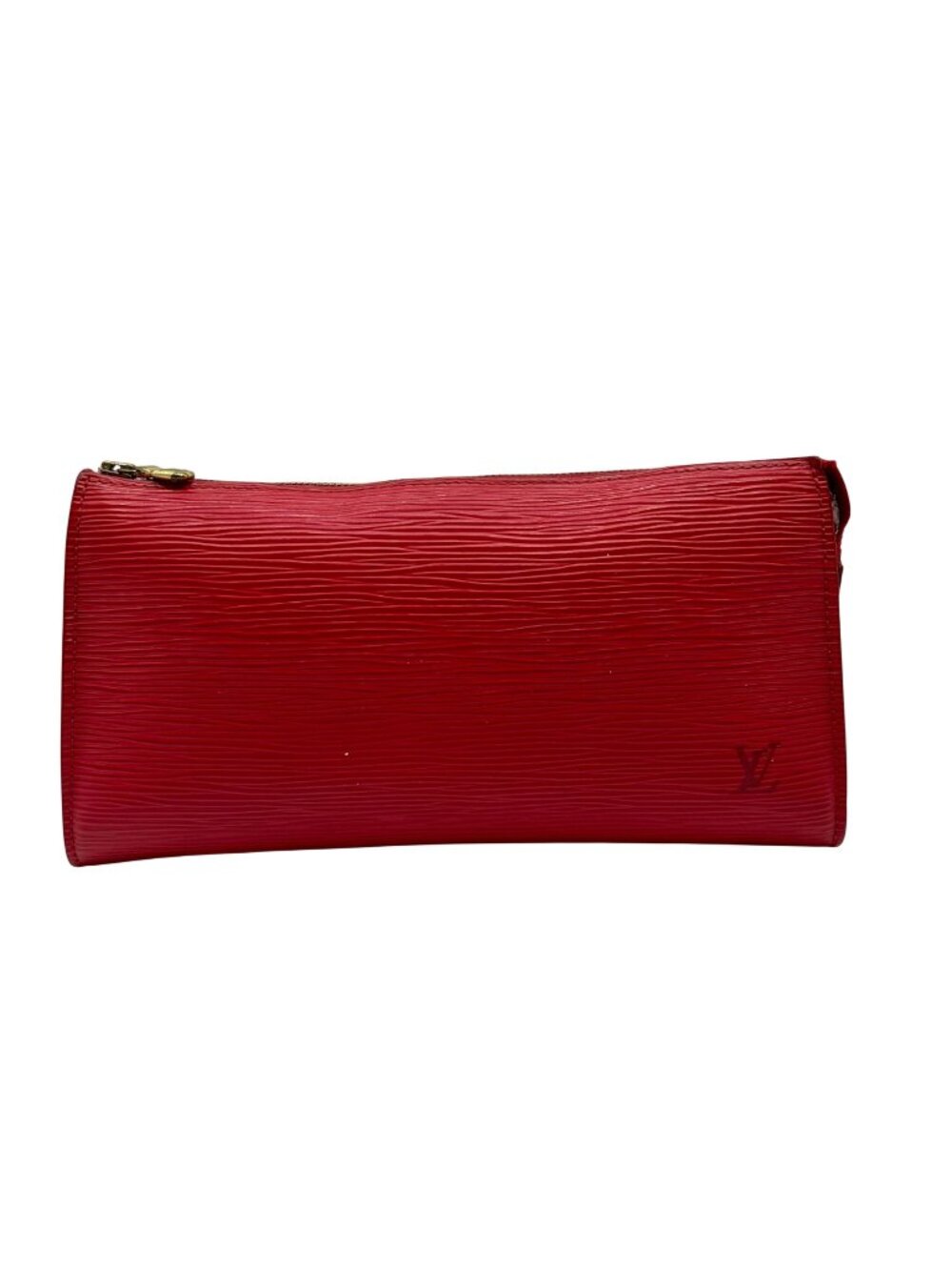 Louis Vuitton Red Leather Epi Pochette Accessorie